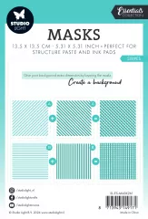 Studio Light - Masks / Stencils - Essentials Nr. 261 - Stripes