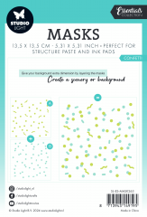 Studio Light - Masks / Stencils - Essentials Nr. 263 - Confetti