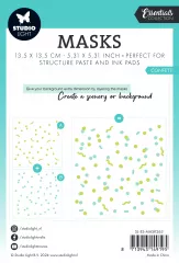 Studio Light - Masks / Stencils - Essentials Nr. 263 - Confetti