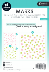 Studio Light - Masks / Stencils - Essentials Nr. 264 - Flowers