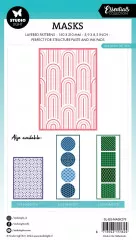 Studio Light - Masks / Stencils - Essentials Nr. 276 - Rainbow Pattern