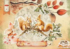Studio Light A5 Mixed Paper Pad - Essentials Nr. 370 - Autumn In The Forest