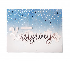 Studio Light - A6 Foiled Cards Paper Pad - Essentials Nr. 224 - Silver Christmas