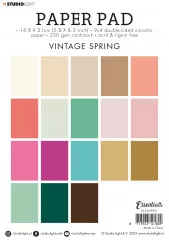 Studio Light A5 Mixed Paper Pad - Essentials Nr. 92 - Vintage Spring