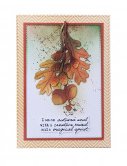 Studio Light - A5 Pattern Paper Pad - Essentials Nr. 234 - Autumn Oranges