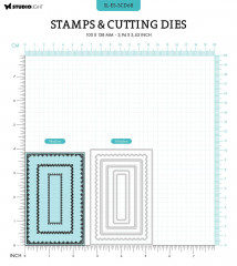 Clear Stamps and Cutting Die - Essentials Nr. 68 - Elegant Frames