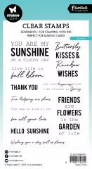 Studio Light Clear Stamps - Essentials Nr. 387 - Sunshine