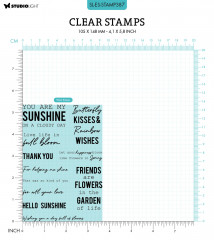 Studio Light Clear Stamps - Essentials Nr. 387 - Sunshine