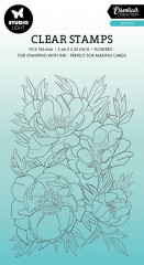 Studio Light Clear Stamps - Essentials Nr. 541 - Peonies