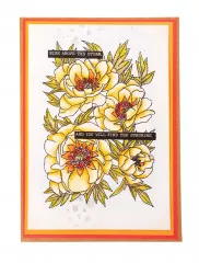 Studio Light Clear Stamps - Essentials Nr. 541 - Peonies