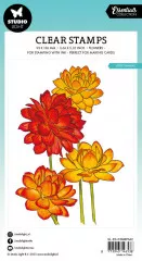 Studio Light Clear Stamps - Essentials Nr. 542 - Little Dahlias