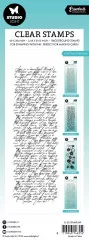 Studio Light Clear Stamps - Essentials Nr. 549 - Script Background