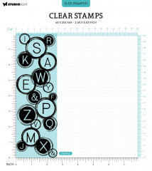 Studio Light Clear Stamps - Essentials  Nr. 551 - Typewriter Keys