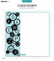 Studio Light Clear Stamps - Essentials Nr. 551 - Typewriter Keys