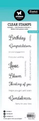 Studio Light Clear Stamps - Essentials Nr. 589 - Sentiments