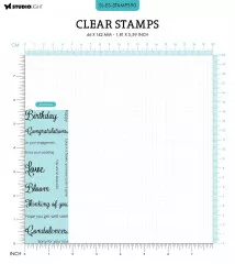 Studio Light Clear Stamps - Essentials Nr. 589 - Sentiments