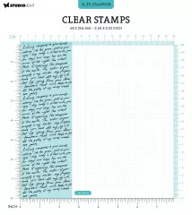 Studio Light Clear Stamps - Essentials Nr. 618 - Script Background