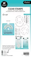 Studio Light Clear Stamps - Essentials Nr. 633 - Rotation Wheel