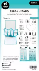 Studio Light Clear Stamps - Essentials Nr. 636 - Pop-Up Cards