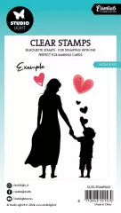 Studio Light Clear Stamps - Essentials Nr. 662 - Mom & Kid