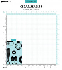 Studio Light Clear Stamps - Essentials Nr. 667 - Gifts For Him