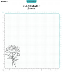 Studio Light Clear Stamps - Essentials Nr. 694 - Open Peony