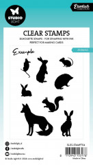 Studio Light Clear Stamps - Essentials Nr. 704 - Animals Silhouette