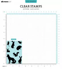 Studio Light Clear Stamps - Essentials Nr. 704 - Animals Silhouette