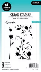 Studio Light Clear Stamps - Essentials Nr. 705 - Rose Swirl Silhouette