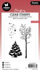 Studio Light Clear Stamps - Christmas Essentials Nr. 711 - Winter Night