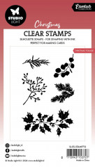 Studio Light Clear Stamps - Christmas Essentials Nr. 712 - Christmas Foliage