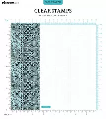 Studio Light - Clear Stamps - Essentials Nr. 731 - Grungy Pattern