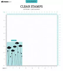 Studio Light - Clear Stamps - Essentials Nr. 741 - Poppies