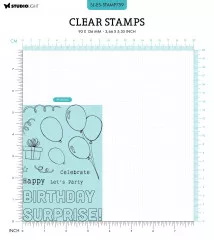 Studio Light - Clear Stamps - Essentials Nr. 759 - Balloon Box Pop-Up