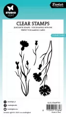 Studio Light - Clear Stamps - Essentials Nr. 783 - Cornflowers Silhouette