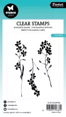 Studio Light - Clear Stamps - Essentials Nr. 784 - Flowers Silhouette