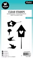 Studio Light - Clear Stamps - Essentials Nr. 787 - Birdhouse Silhouette