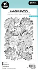 Studio Light - Clear Stamps - Leaf Background