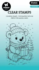 Studio Light - Clear Stamps - Essentials - Winter Bear