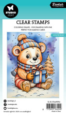 Studio Light - Clear Stamps - Essentials - Winter Bear