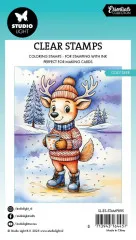 Studio Light - Clear Stamps - Essentials - Cozy Deer