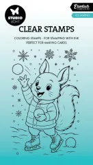Studio Light - Clear Stamps - Essentials - Ice Skating