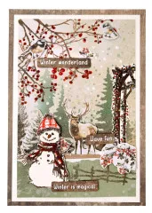 Studio Light - Clear Stamps - Essentials - Winterscape