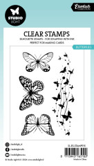 Studio Light - Clear Stamps - Essentials - Butterflies