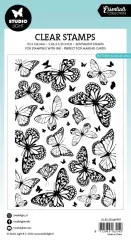 Studio Light - Clear Stamps - Essentials - Butterfly Background