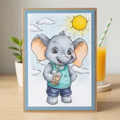 Studio Light - Clear Stamps - Essentials - Juicy Joy