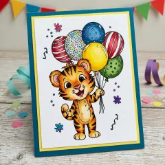 Studio Light - Clear Stamps - Essentials - Wild Party