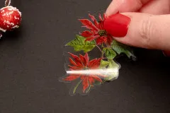 Studio Light - Transparent Stickers on Roll - Vintage Christmas - Greens