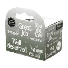 Studio Light - White Transparent Stickers on Roll - Big Wins