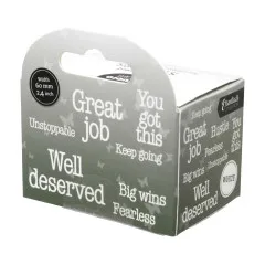 Studio Light - White Transparent Stickers on Roll - Big Wins